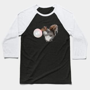 Bubblegum Squirrel Baseball T-Shirt